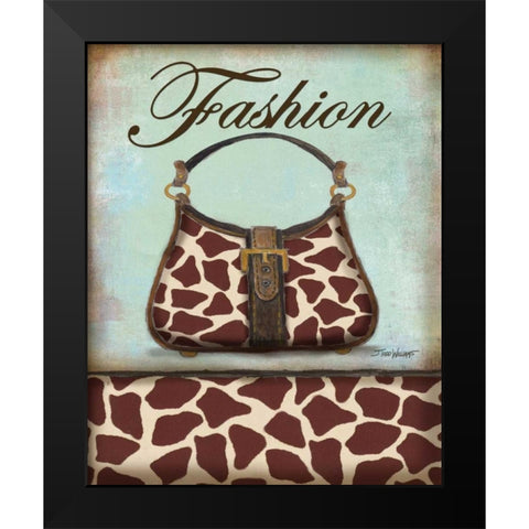 Exotic Purse I Black Modern Wood Framed Art Print by Williams, Todd