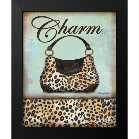 Exotic Purse II Black Modern Wood Framed Art Print by Williams, Todd