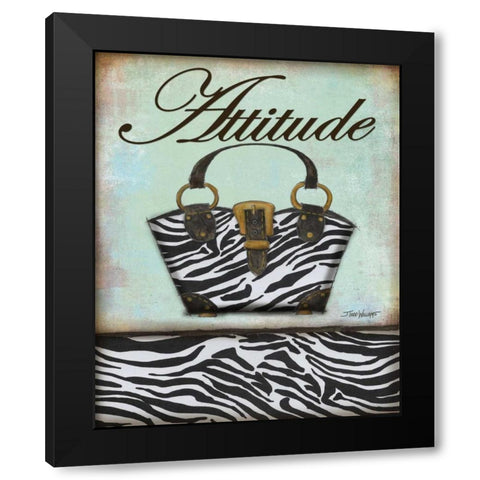 Exotic Purse III Black Modern Wood Framed Art Print with Double Matting by Williams, Todd