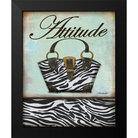 Exotic Purse III Black Modern Wood Framed Art Print by Williams, Todd