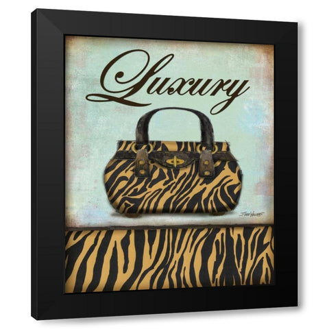Exotic Purse IV Black Modern Wood Framed Art Print by Williams, Todd