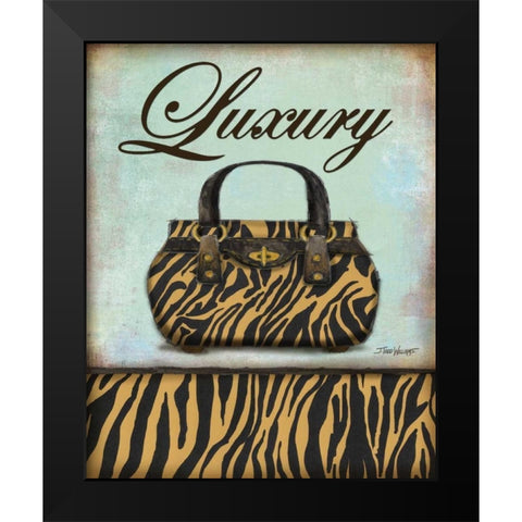 Exotic Purse IV Black Modern Wood Framed Art Print by Williams, Todd