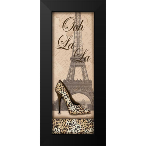 Travel in Style I Black Modern Wood Framed Art Print by Williams, Todd