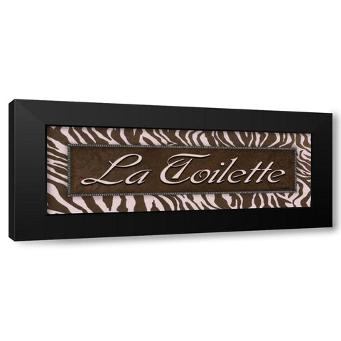La Toilette Black Modern Wood Framed Art Print with Double Matting by Williams, Todd