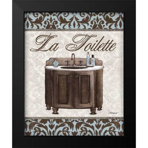 Modern Sink Black Modern Wood Framed Art Print by Williams, Todd