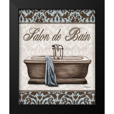 Modern Tub Black Modern Wood Framed Art Print by Williams, Todd