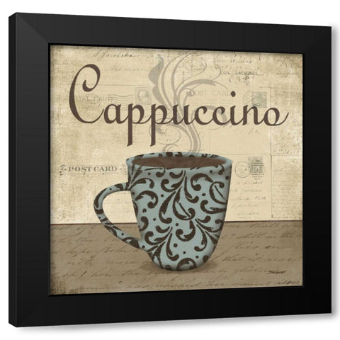 Cappuccino Black Modern Wood Framed Art Print with Double Matting by Williams, Todd