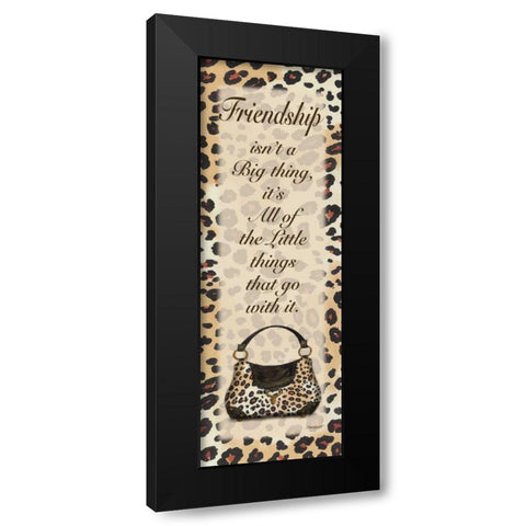 Friendship Purse Black Modern Wood Framed Art Print with Double Matting by Williams, Todd