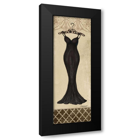 Black Fashion Dress II Black Modern Wood Framed Art Print with Double Matting by Williams, Todd