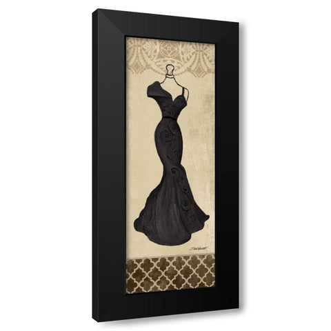 Black Fashion Dress III Black Modern Wood Framed Art Print with Double Matting by Williams, Todd