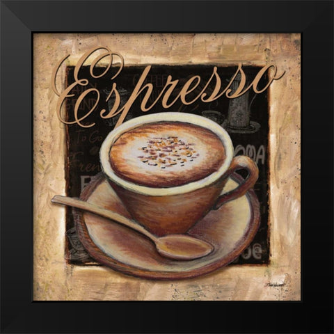 Espresso Black Modern Wood Framed Art Print by Williams, Todd