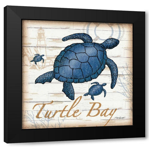 Aquatic Life III Black Modern Wood Framed Art Print with Double Matting by Williams, Todd