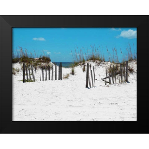 Sand Dunes III Black Modern Wood Framed Art Print by Williams, Todd