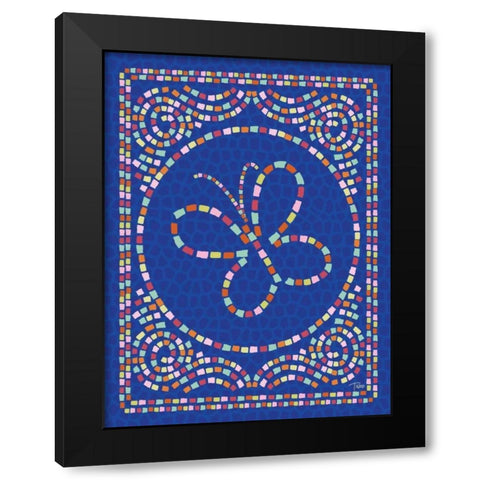 Macedonia Modern III Black Modern Wood Framed Art Print with Double Matting by Woo, Teresa