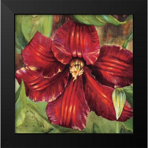 Rosa Odorada Black Modern Wood Framed Art Print by Werbelow, Selina