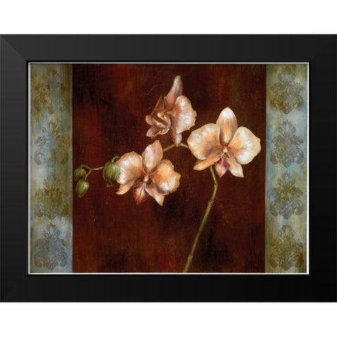 Greige II Black Modern Wood Framed Art Print by Werbelow, Selina