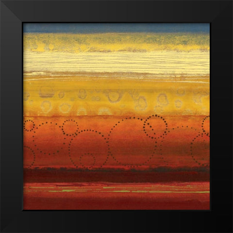 Alegre I Black Modern Wood Framed Art Print by Werbelow, Selina