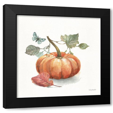 Autumn in Nature 04 on White Black Modern Wood Framed Art Print with Double Matting by Audit, Lisa