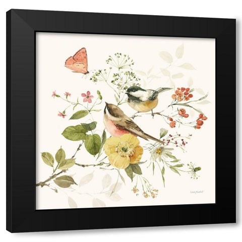 Blessed by Nature VI Black Modern Wood Framed Art Print by Audit, Lisa