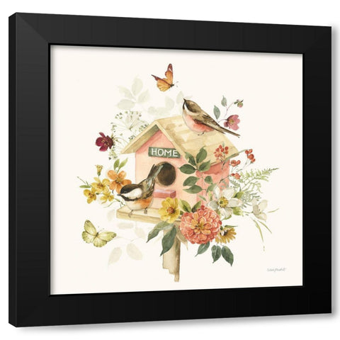 Blessed by Nature XIV Black Modern Wood Framed Art Print with Double Matting by Audit, Lisa