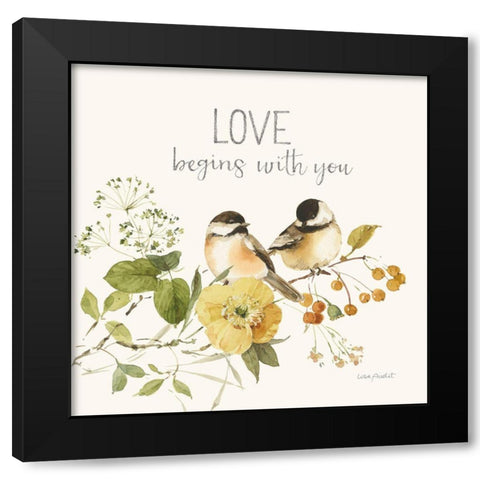 Blessed by Nature XIX Black Modern Wood Framed Art Print with Double Matting by Audit, Lisa