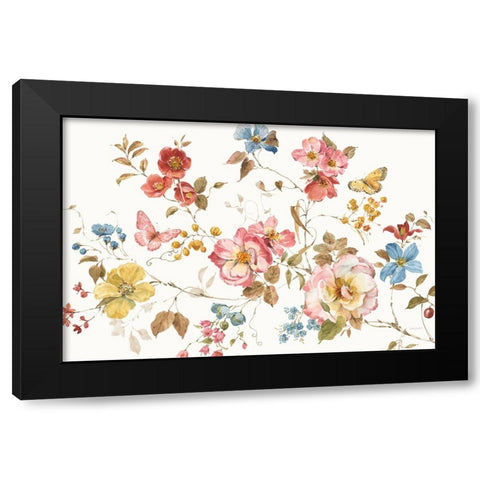 Countryside I Black Modern Wood Framed Art Print by Audit, Lisa