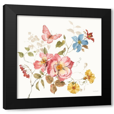 Countryside V Black Modern Wood Framed Art Print by Audit, Lisa