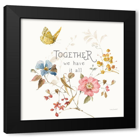 Countryside VI Black Modern Wood Framed Art Print by Audit, Lisa