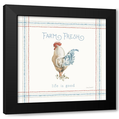 Countryside XVI Black Modern Wood Framed Art Print by Audit, Lisa