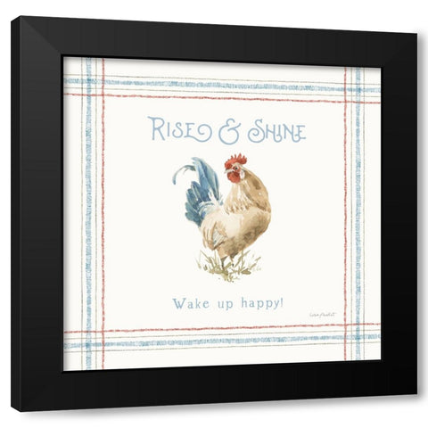 Countryside XVII Black Modern Wood Framed Art Print by Audit, Lisa