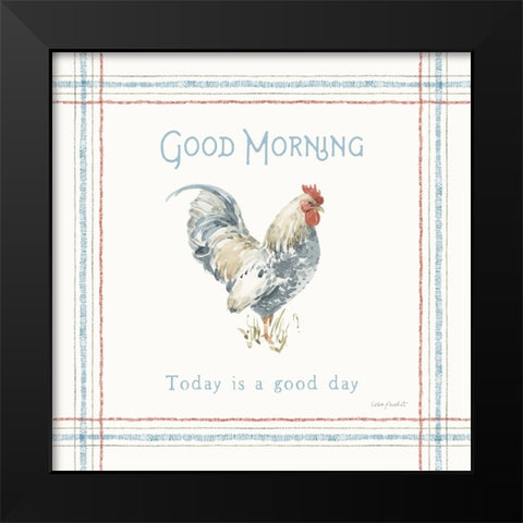 Countryside XIX Black Modern Wood Framed Art Print by Audit, Lisa