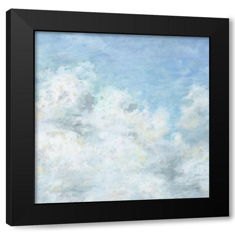 Heavenly Blue 02 Black Modern Wood Framed Art Print by Audit, Lisa