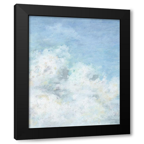 Heavenly Blue 04 Black Modern Wood Framed Art Print by Audit, Lisa