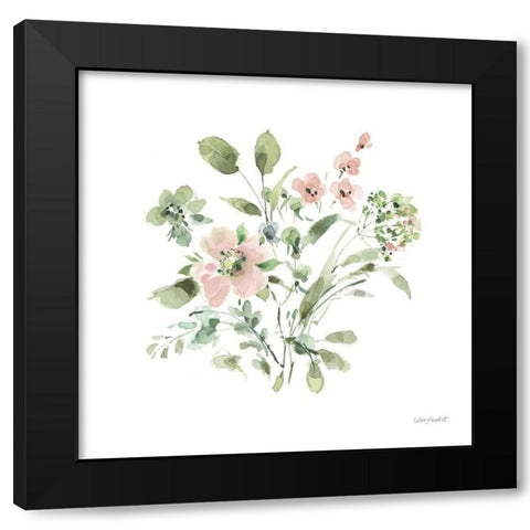Inner Garden 03 Black Modern Wood Framed Art Print by Audit, Lisa