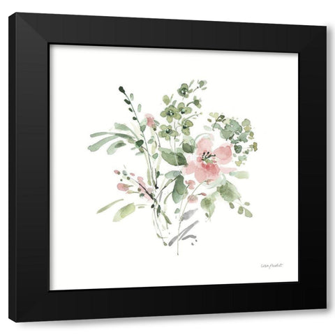 Inner Garden 05 Black Modern Wood Framed Art Print by Audit, Lisa
