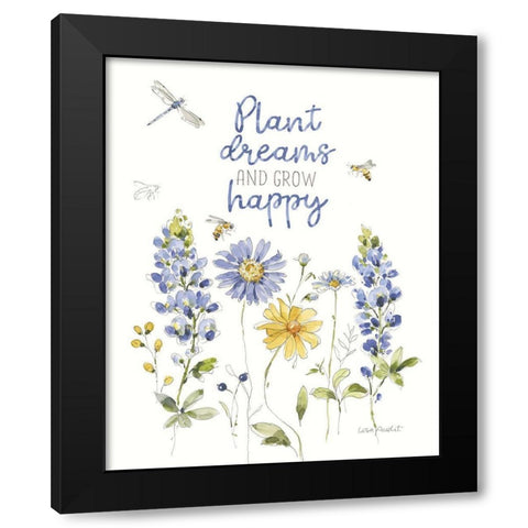 Lovely Blues VIII Black Modern Wood Framed Art Print by Audit, Lisa