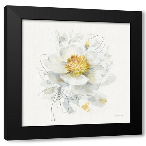 Luminescence 01 Black Modern Wood Framed Art Print by Audit, Lisa