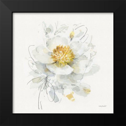 Luminescence 01 Black Modern Wood Framed Art Print by Audit, Lisa