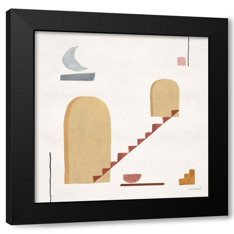 Mi Casa 02 Black Modern Wood Framed Art Print by Audit, Lisa