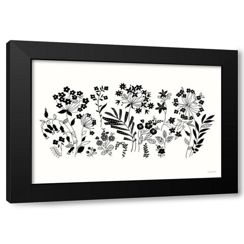 Night And Day 01 Black Modern Wood Framed Art Print by Audit, Lisa