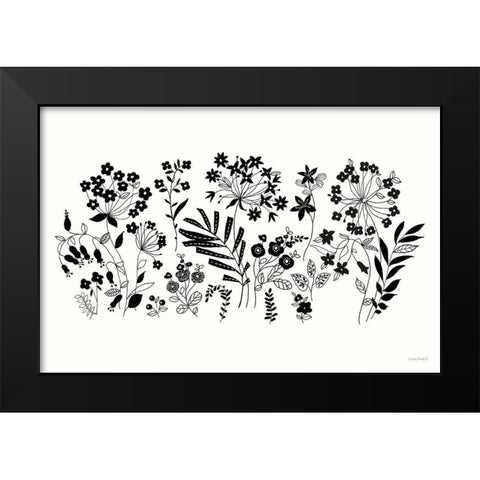 Night And Day 01 Black Modern Wood Framed Art Print by Audit, Lisa