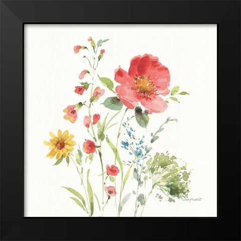 Shine Bright V Black Modern Wood Framed Art Print by Audit, Lisa