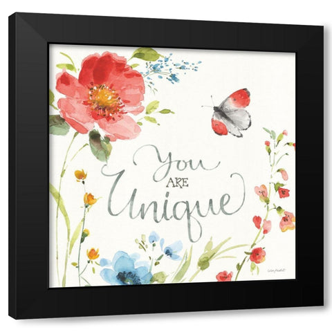 Shine Bright X Black Modern Wood Framed Art Print with Double Matting by Audit, Lisa