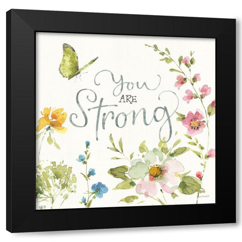 Shine Bright XII Black Modern Wood Framed Art Print by Audit, Lisa