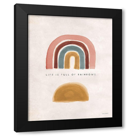 Simple Things 01 Black Modern Wood Framed Art Print with Double Matting by Audit, Lisa