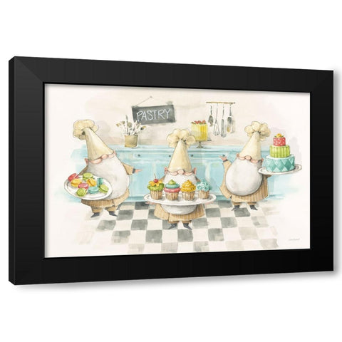 Sweet Little Pleasures I Black Modern Wood Framed Art Print by Audit, Lisa