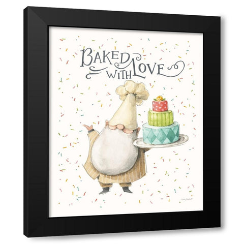 Sweet Little Pleasures IV Black Modern Wood Framed Art Print by Audit, Lisa