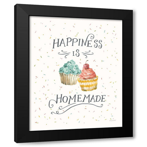 Sweet Little Pleasures VI Black Modern Wood Framed Art Print by Audit, Lisa