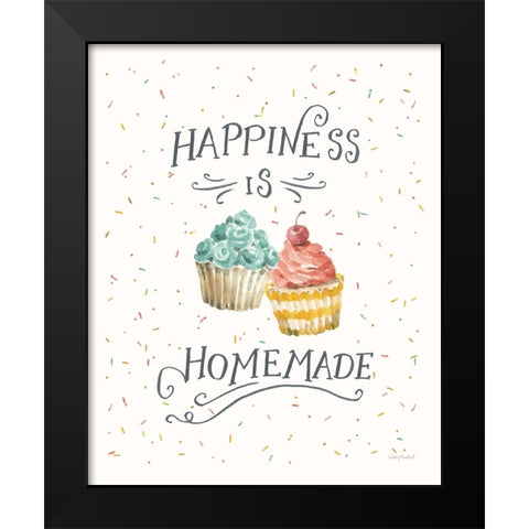 Sweet Little Pleasures VI Black Modern Wood Framed Art Print by Audit, Lisa