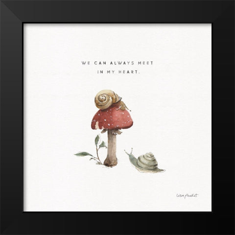 Storybook 01 Black Modern Wood Framed Art Print by Audit, Lisa